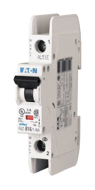 Eaton Moeller Faz-C10/1-Na Mcb, 10A, C-Type, Sp, Ul489