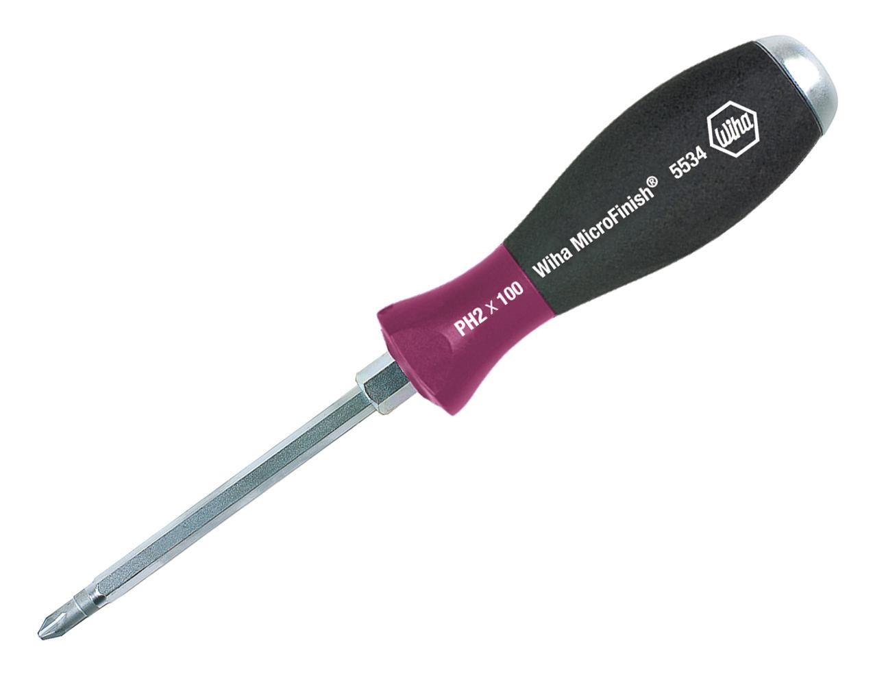 Wiha 29149 Screwdriver, Phillips, #1, 80Mm, 187Mm