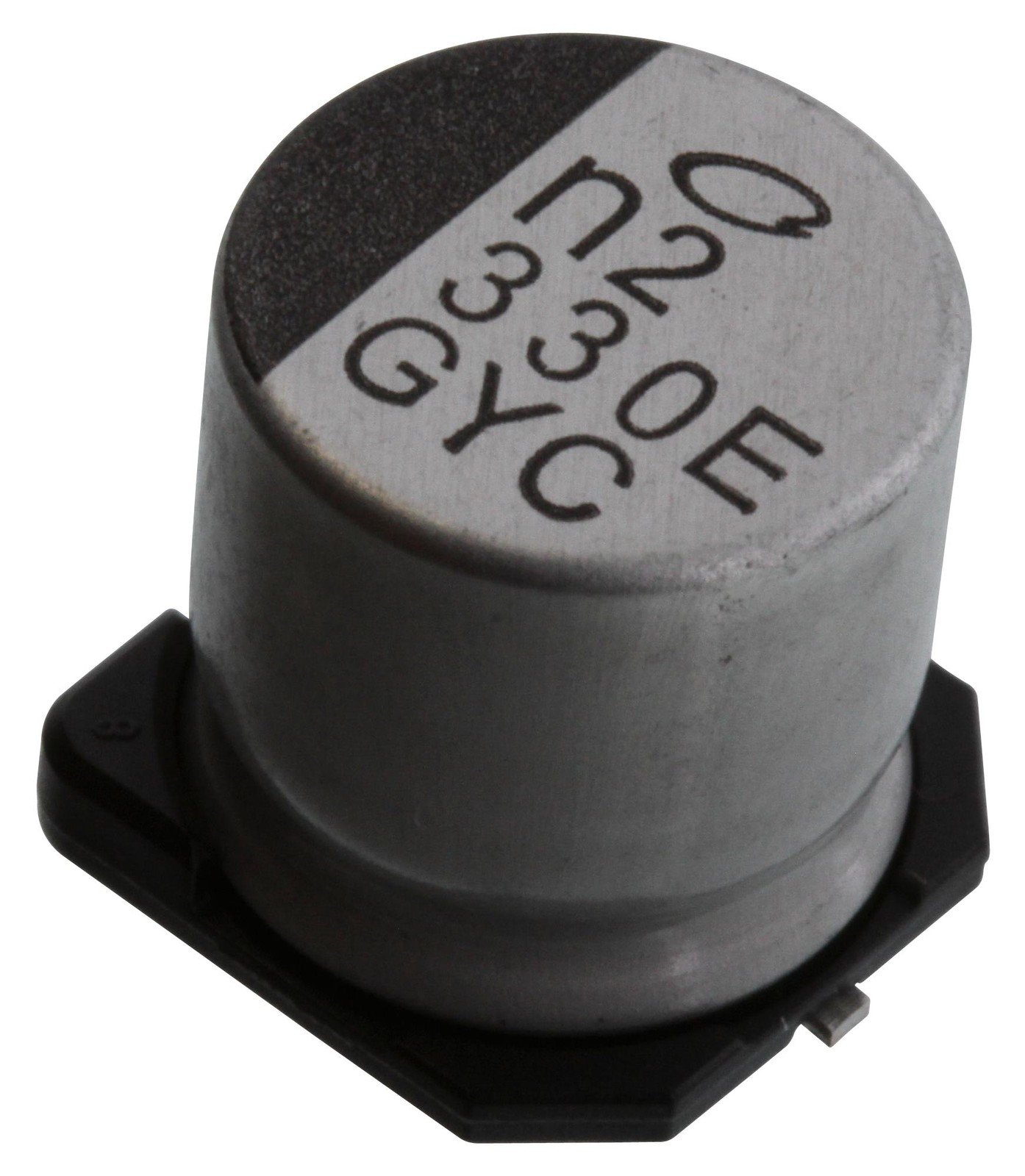 Nichicon Gyc1E331Mcq1Gs Cap, 330Uf, 25V, Alu Elec, Hybrid, Smd