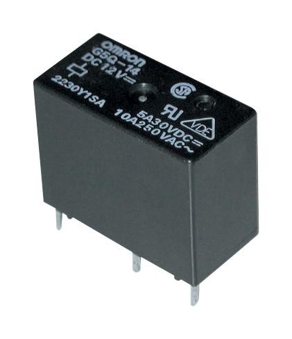 Omron Electronic Components G5Q-1A4-Eu Dc12 Power Relay, Spst-No, 12Vdc, 10A, Tht