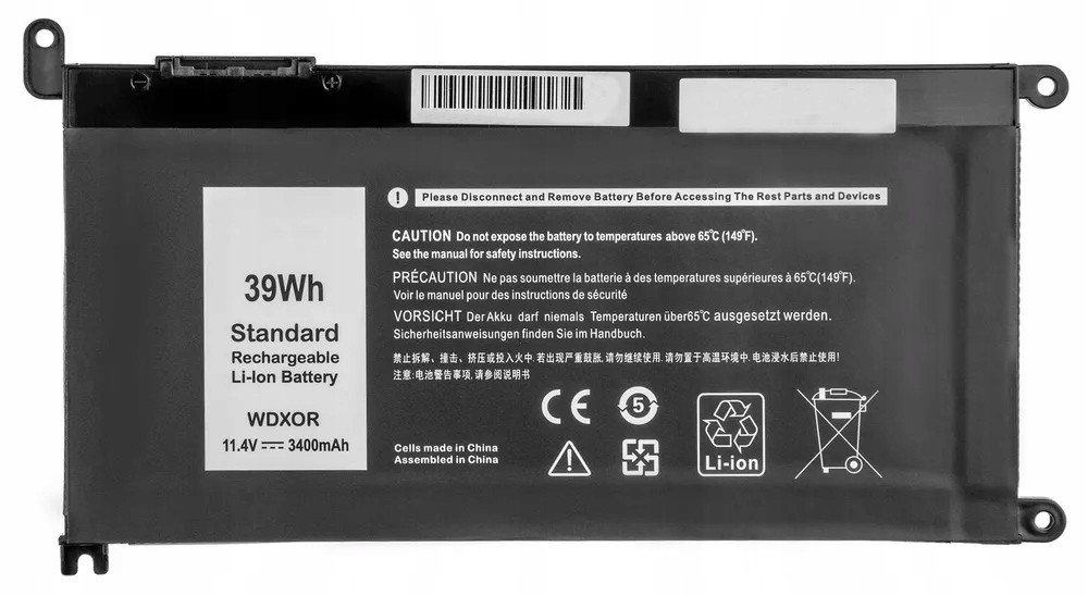 Baterie Dell Inspiron Vostr 39WH WDX0R Wdxor 3CRH3