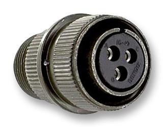 Amphenol Industrial Ms3106A24-22S Connector, Circular, 4Way, Size 24