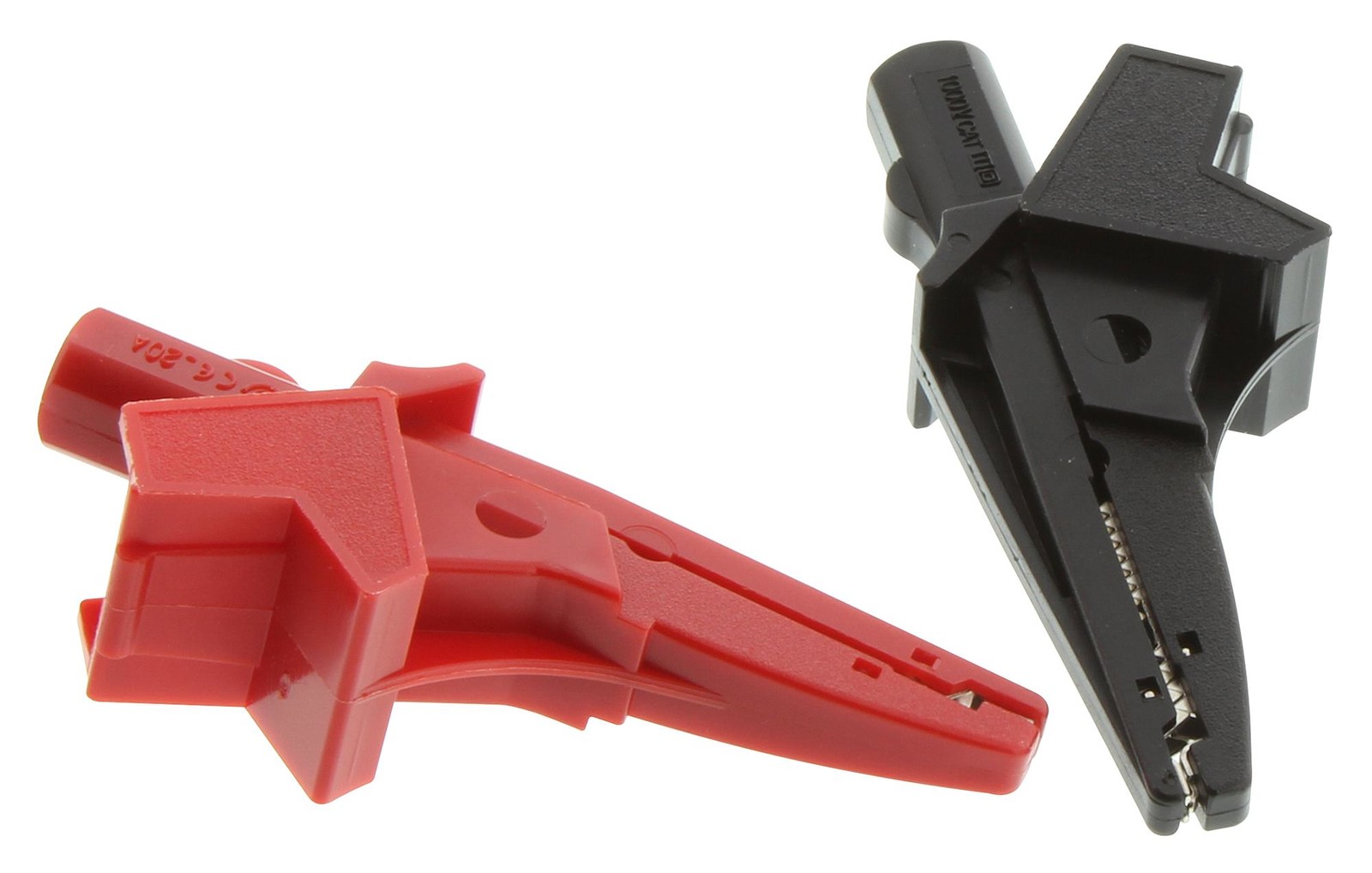 Cal Test Electronics Ct2490A Insulated Alligator Clip Set - Blk, Red