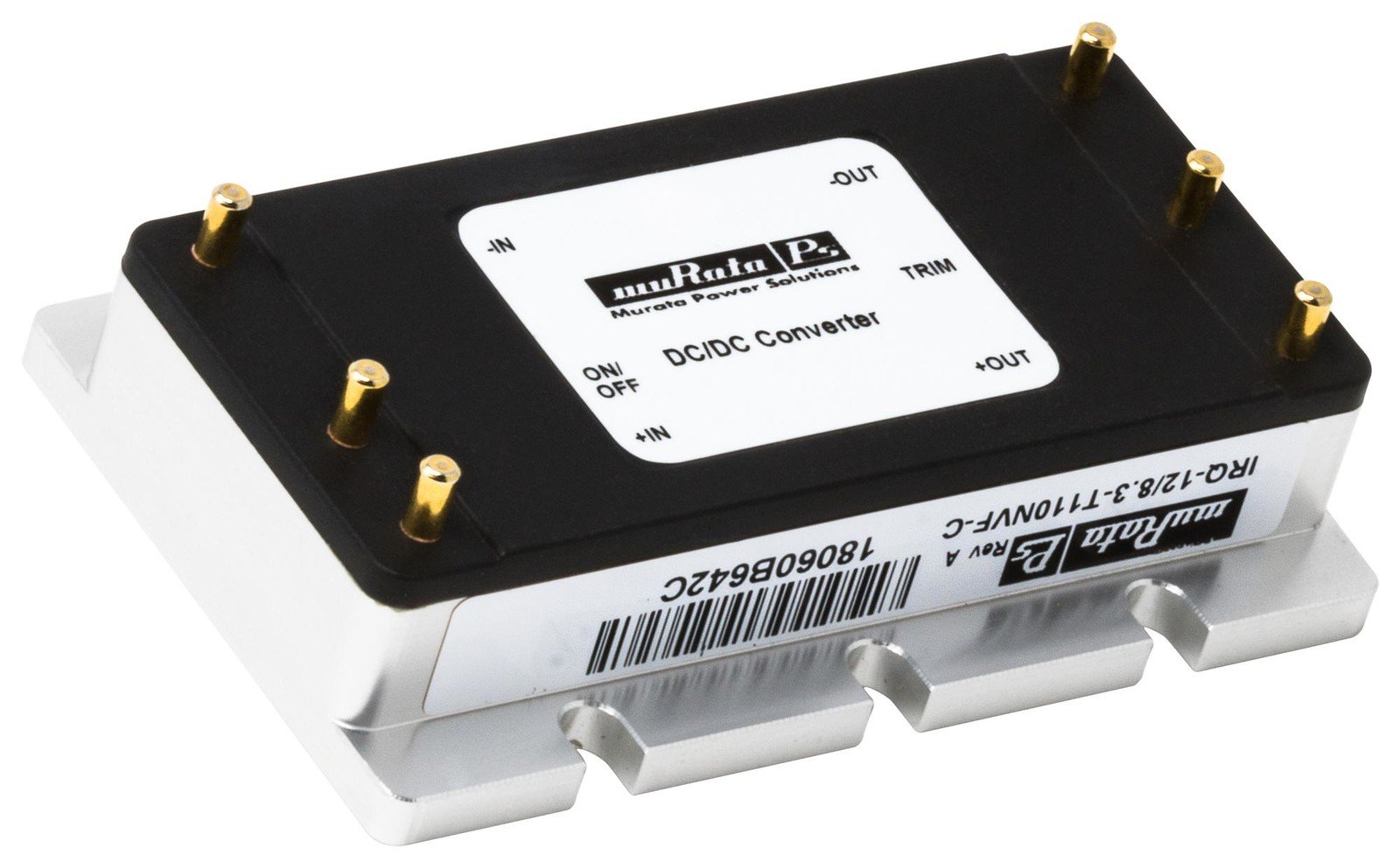 Murata Power Solutions Irq-12/8.3-T110Pvf-C Dc-Dc Converter, 12V, 8.3A