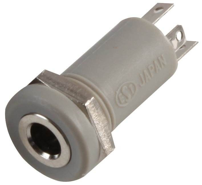 Pro Signal Psg08283 3.5Mm Jack Socket, 4P, Grey, Pk2