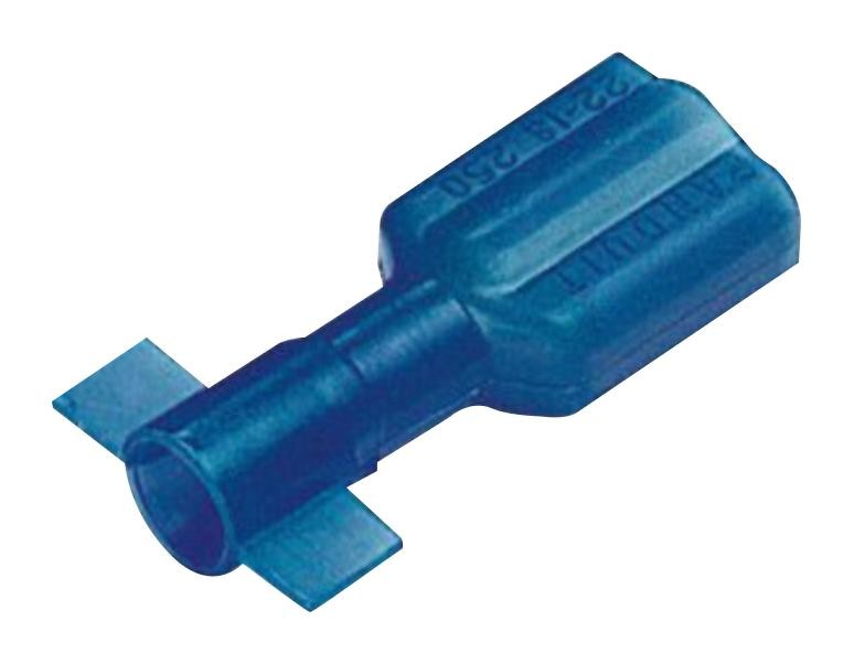 Panduit Dnf14-250Fib-3K Female Disconnect, Nylon Fully Insulated, 16 - 14 Awg, .250 X .032 Tab Size, Funnel Entry 07Ah2207