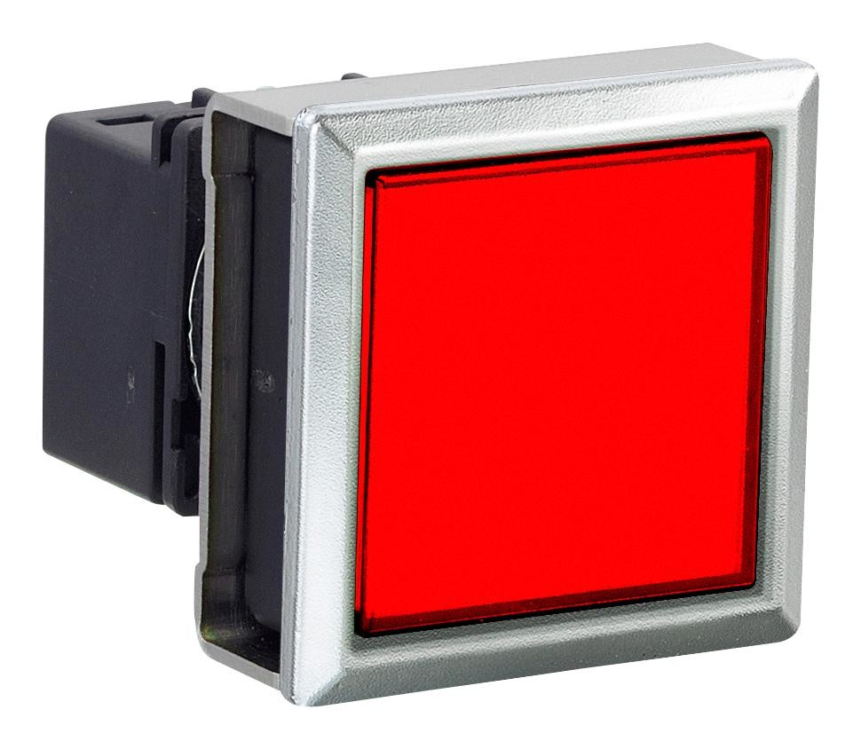 Idec Lbw7Mp-1T04R Pilot Light, Red, 24Vac/dc
