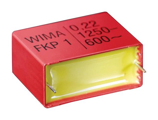 Wima Fkp1T021005H00Kssd Cap, 0.01Uf, 1.6Kv, Film, Radial