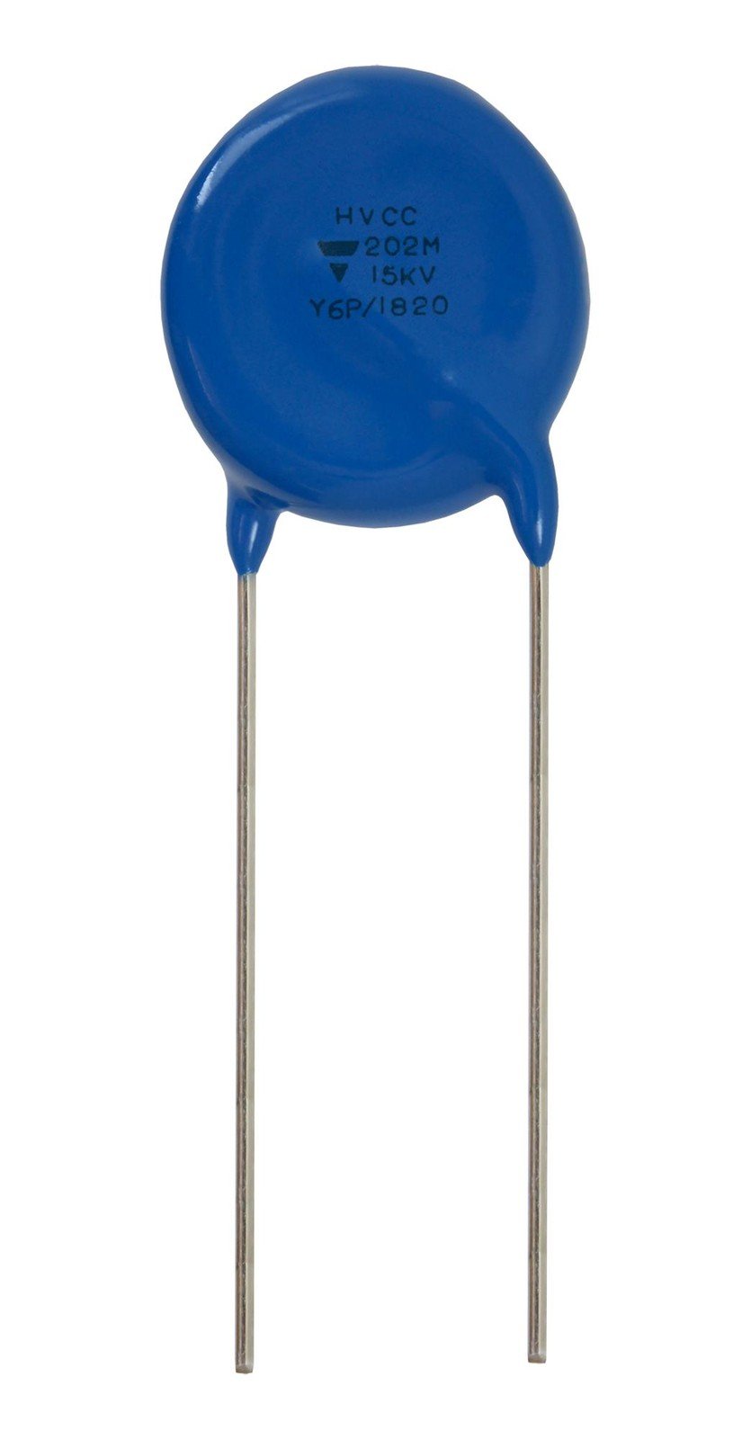 Vishay Hvcc153Y6P102Keax Ceramic Disc Capacitor, 1000Pf, 15Kv/rad