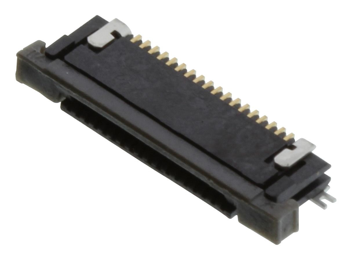 Amphenol Communications Solutions Sfv18R-3Stbe1Hlf Connector, Fpc, 18Pos, 1Row, 0.5Mm