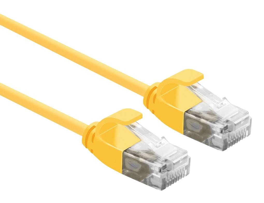 Roline 21.15.3921 Patch Cord, Rj45 Plug-Plug, 300Mm, Yel