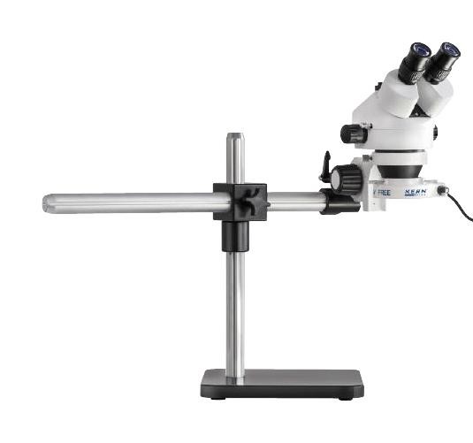 Kern Ozl 963 Stereo Microscope, Trinocular, 45X, 75Mm