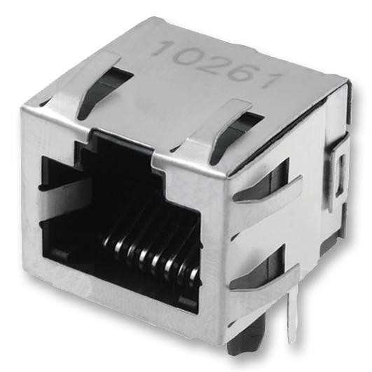 Amp - Te Connectivity 1-406541-1 Modular, Jack, Tht, R/a, Rj45, 8P8C