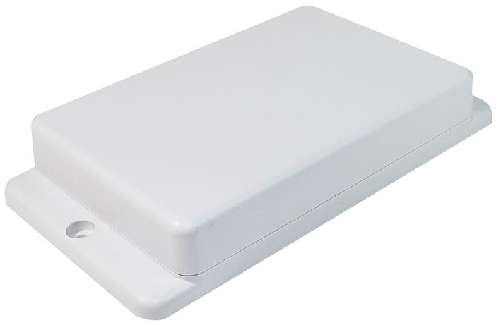 Takachi Cue8308Wh Flanged Case, White, 127X70.6X20.5Mm