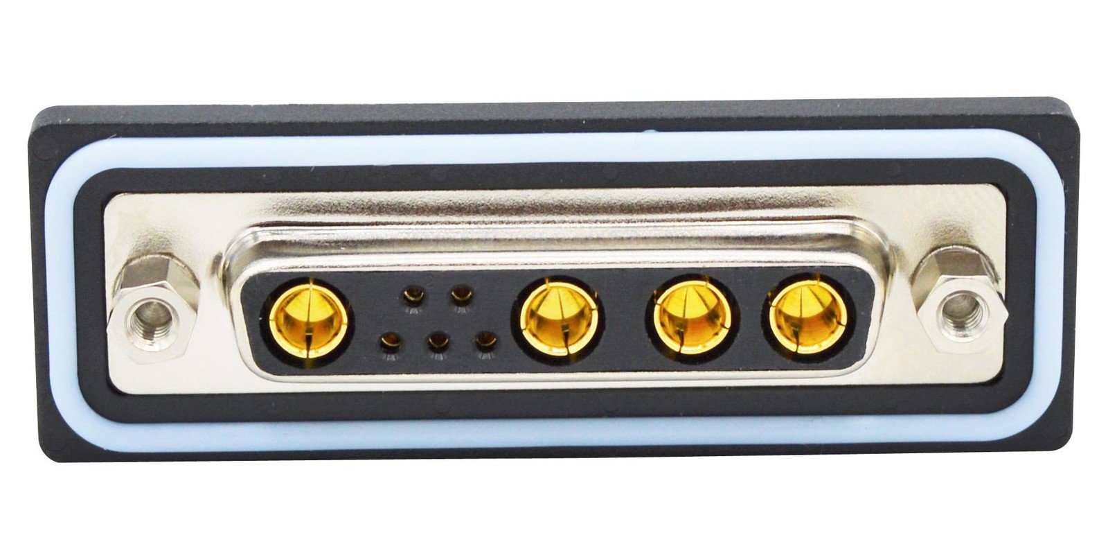 Norcomp Cdfr9W4213L461 Combo D-Sub Conn, R/a Rcpt, Db-9W4, Ip67