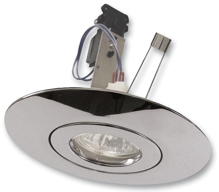 Eterna Cr80Cr Gu10/lv Ceiling Converter, Chrome