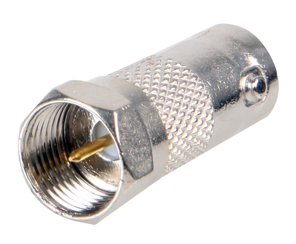 Pro Signal Psg08510 Adaptor, F Type P To Bnc S