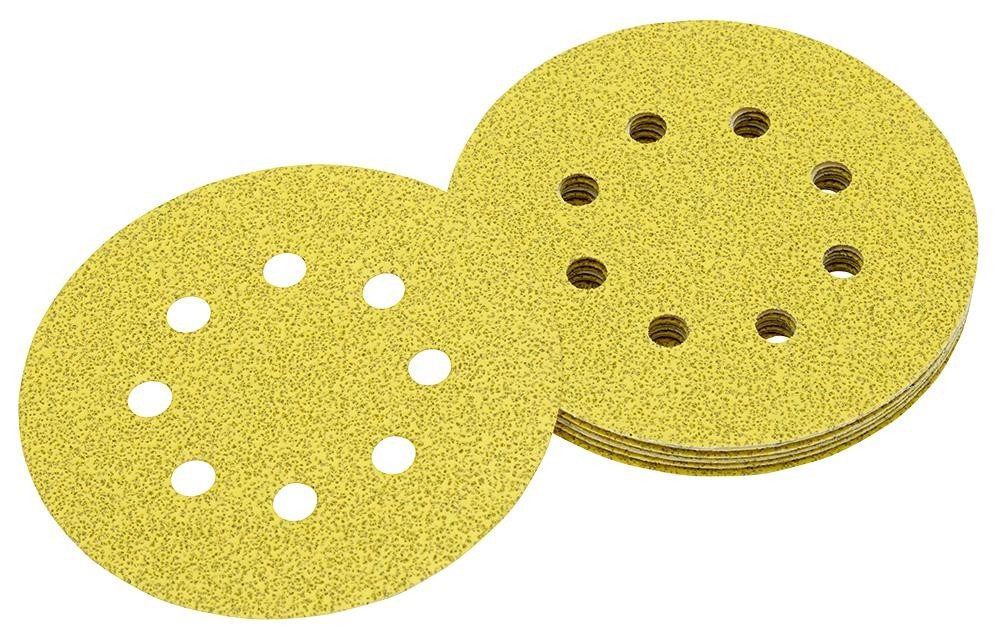 Dewalt Dt3101-Qz Sanding Discs, 125Mm - Grit40 (Pk 10)