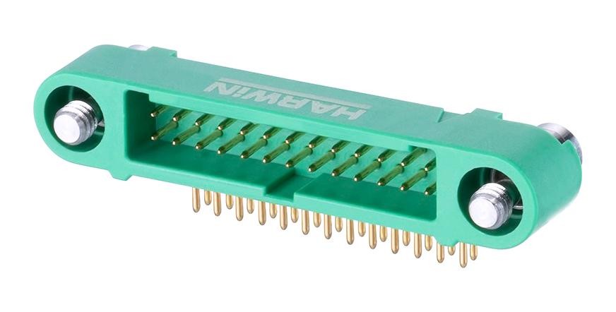 Harwin G125-Mh12605M3P Connector, R/a Hdr, 26Pos, 2Row, 1.25Mm