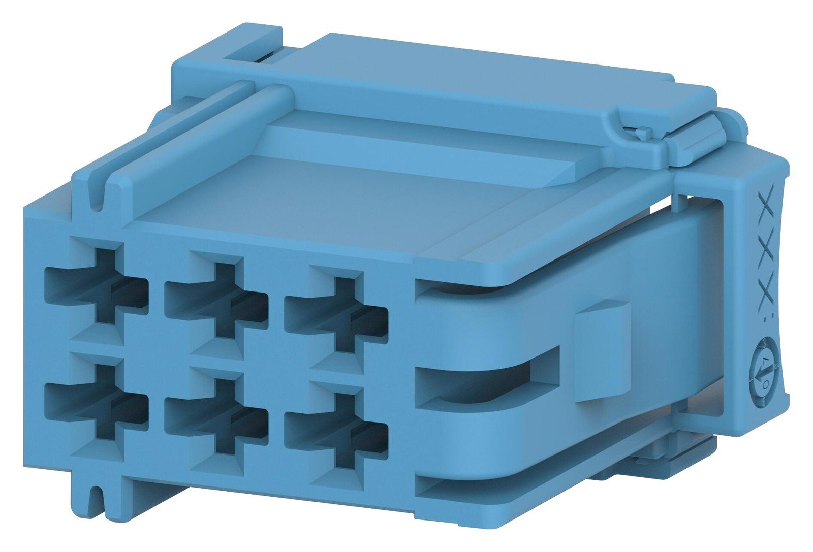 Amp - Te Connectivity 6-968970-1 Automotive Housing, Receptacle, 6Pos