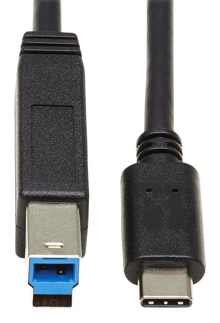 Eaton Tripp Lite U422-20N-G2 Usb Cable, 3.1 Type C-Type B Plug, 0.5M