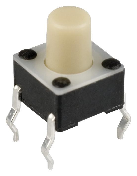 Alcoswitch - Te Connectivity Fsm10Jh Tactile Switch, Spst, 0.05A, 24V, Thd