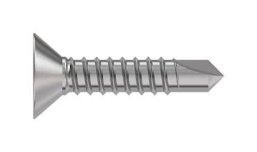 Tr Fastenings 2.9 X 13 Kpstdx Z100 Din7504 Countersunk Head Screw, Steel, 2.9X13Mm