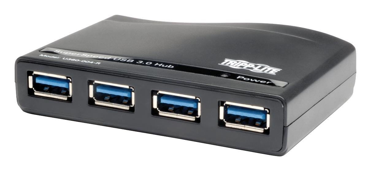 Eaton Tripp Lite U360-004-R Hub, Usb 3.0, 4Port, Type A Plug