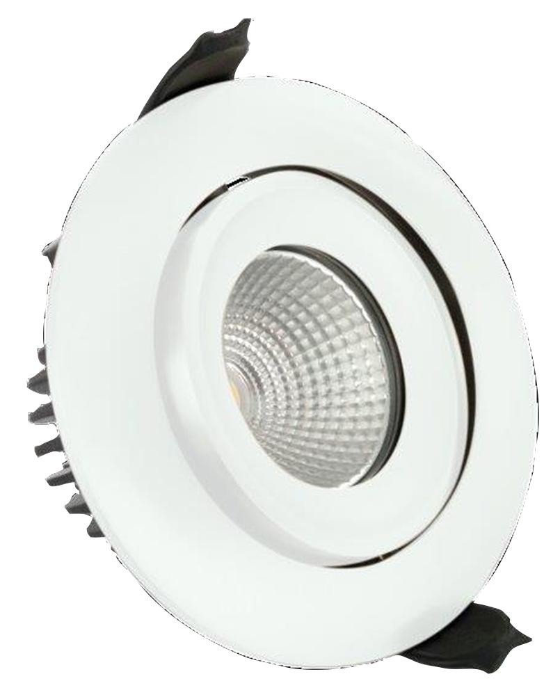 Integral Led Ildlfr92C006 Downlight Led 680Lm 9W 4K Tilt - White