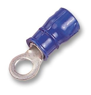 Amp - Te Connectivity 342145-1 Crimp Terminal, Ring, 6Mm, Blue
