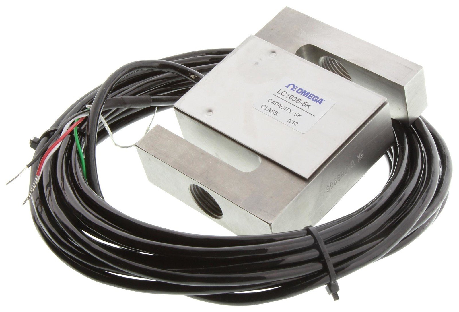 Omega Lc103B-5K S Beam Load Cell, 5000Lb, 12Vdc