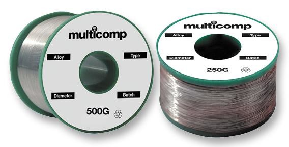 Multicomp 595002 Solder Wire, Lead Free, 1Mm, 250G