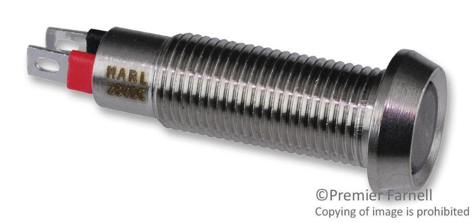 Marl 508-532-23. Panel Mount Indicator, Led, 8.1Mm, Green, 28V