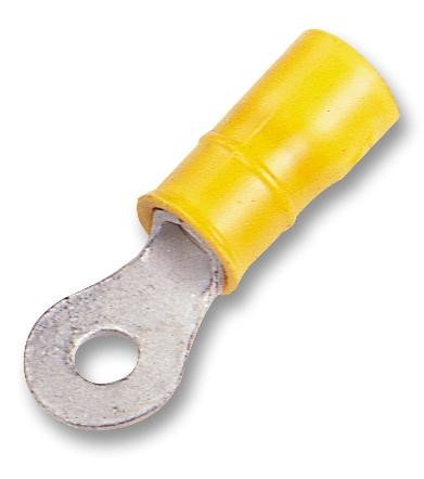 Amp - Te Connectivity 342182-1 Crimp Terminal, Ring, 3Mm, Yellow
