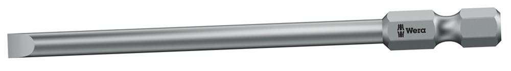 Wera 05059450001 S/driver Bit Slotted 0.6X3.5X152