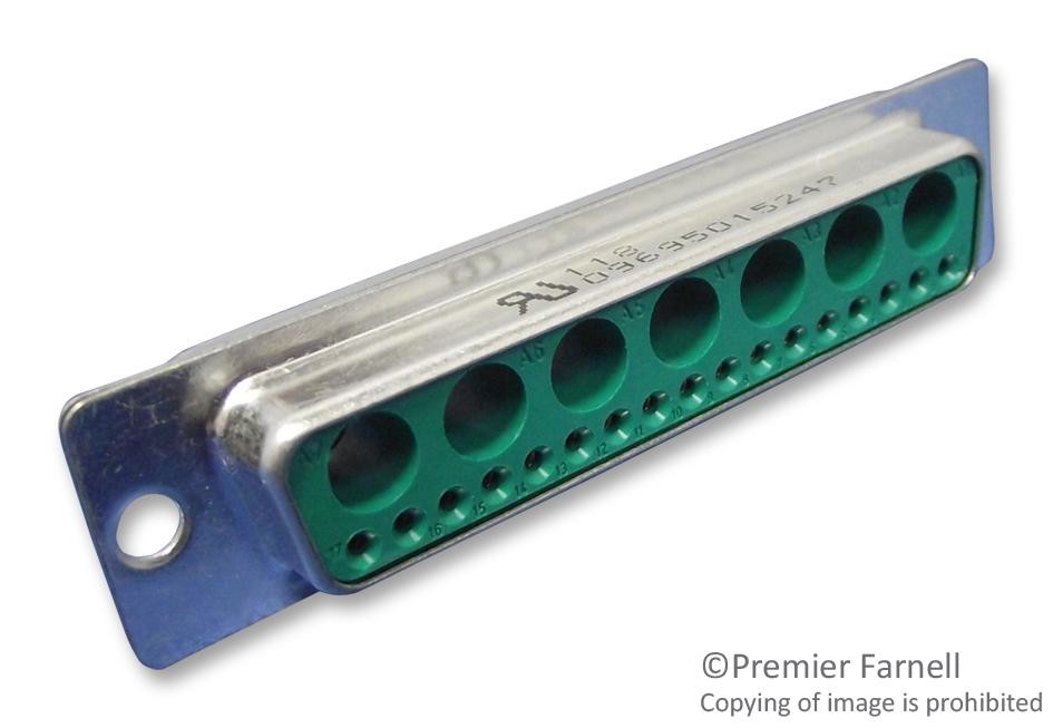 Harting 09 69 501 5247 Connector, Female, 24W7