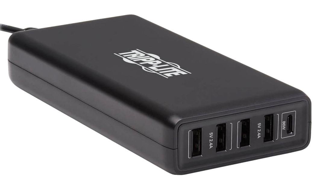 Eaton Tripp Lite U280-005-Ws4C1 Usb Hub, 5-Port, Mains Powered