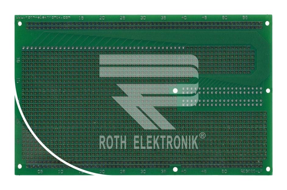 Roth Elektronik Re3020-Lf Euroboard, Raspberry Pi, 100X160 Mm
