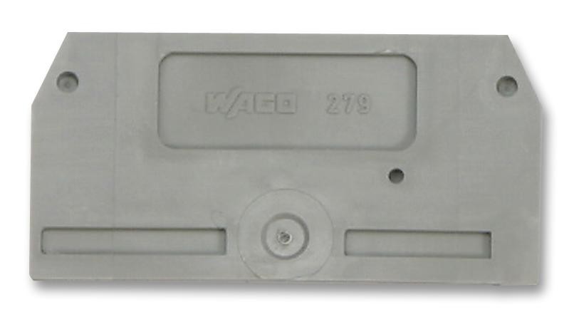 Wago 279-325 End Plate, 1.5Mm, Grey