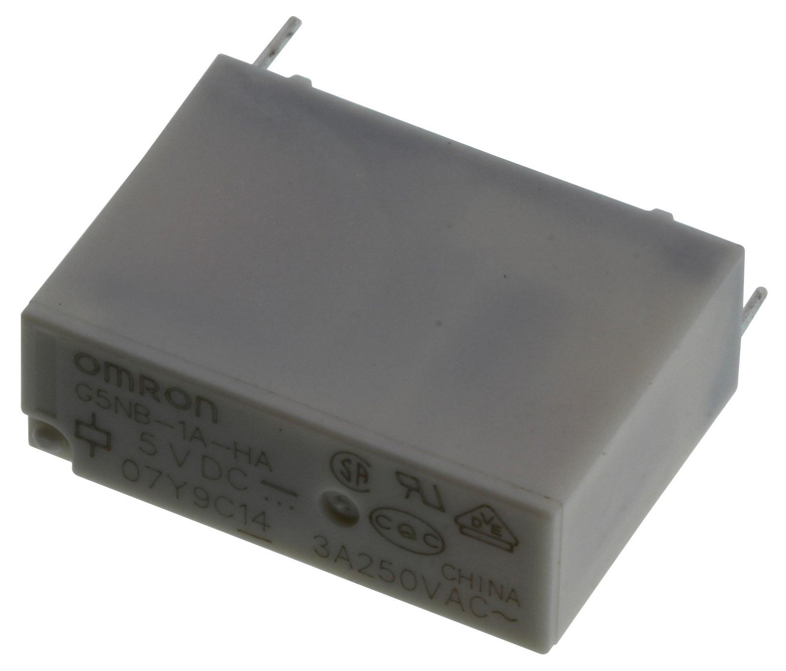 Omron Electronic Components G5Nb-1A-Ha Dc12 Power Relay, Spst-No, 12Vdc, 3A, Tht