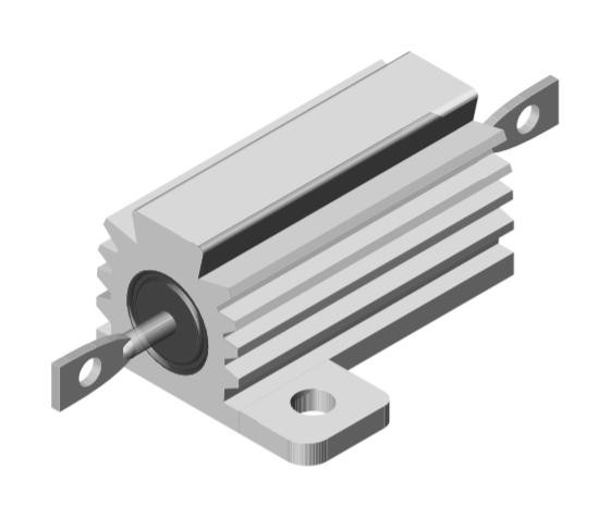 Vishay Rh0251K000Fc02 Wirewound Resistor, 1Kohm, 25W, 1%