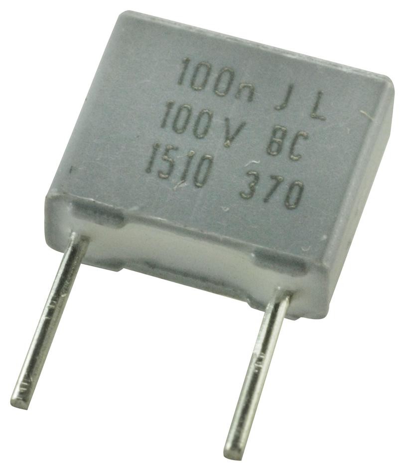 Vishay Bfc237022104 Capacitor Polyester Film 0.1Uf, 100V, 5%, Radial