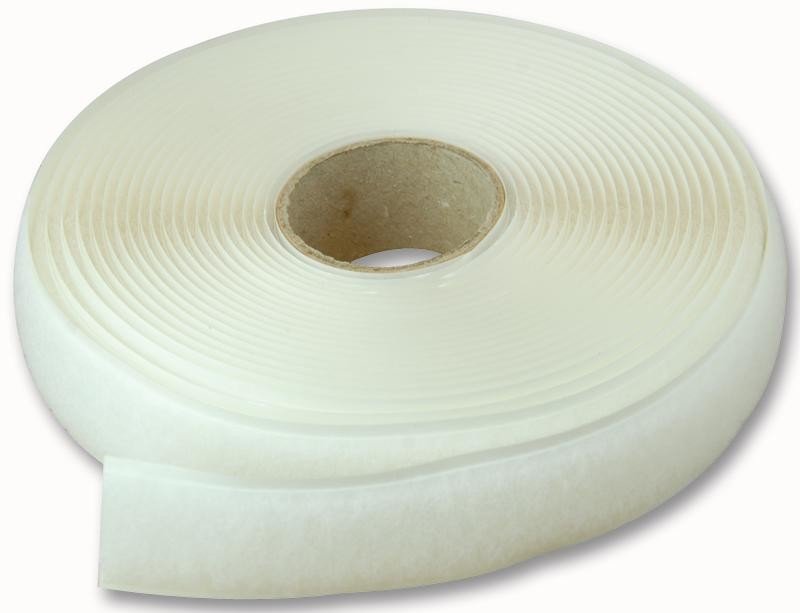 Velcro 10320 Tape, Loop Only, White, 20Mm X 5M