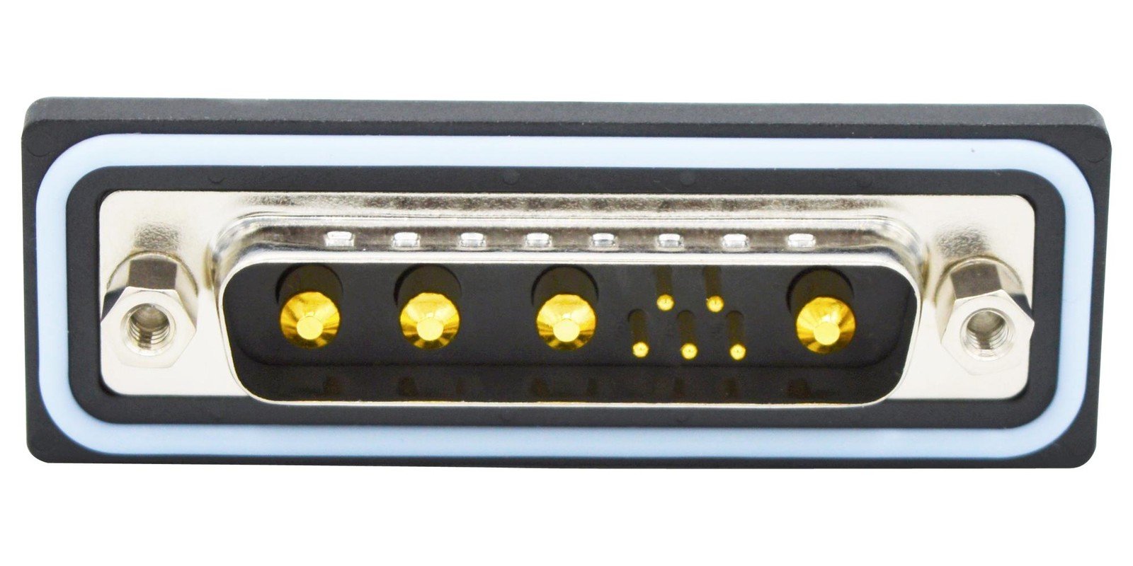 Norcomp Cdfr9W4113L461 Combo D-Sub Conn, R/a Plug, Db-9W4, Ip67