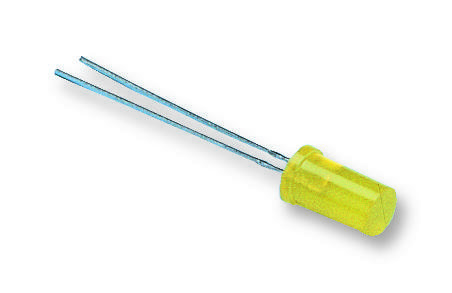 Kingbright L-483Ydt Led, 5Mm, Yellow, 3Mcd, 588Nm