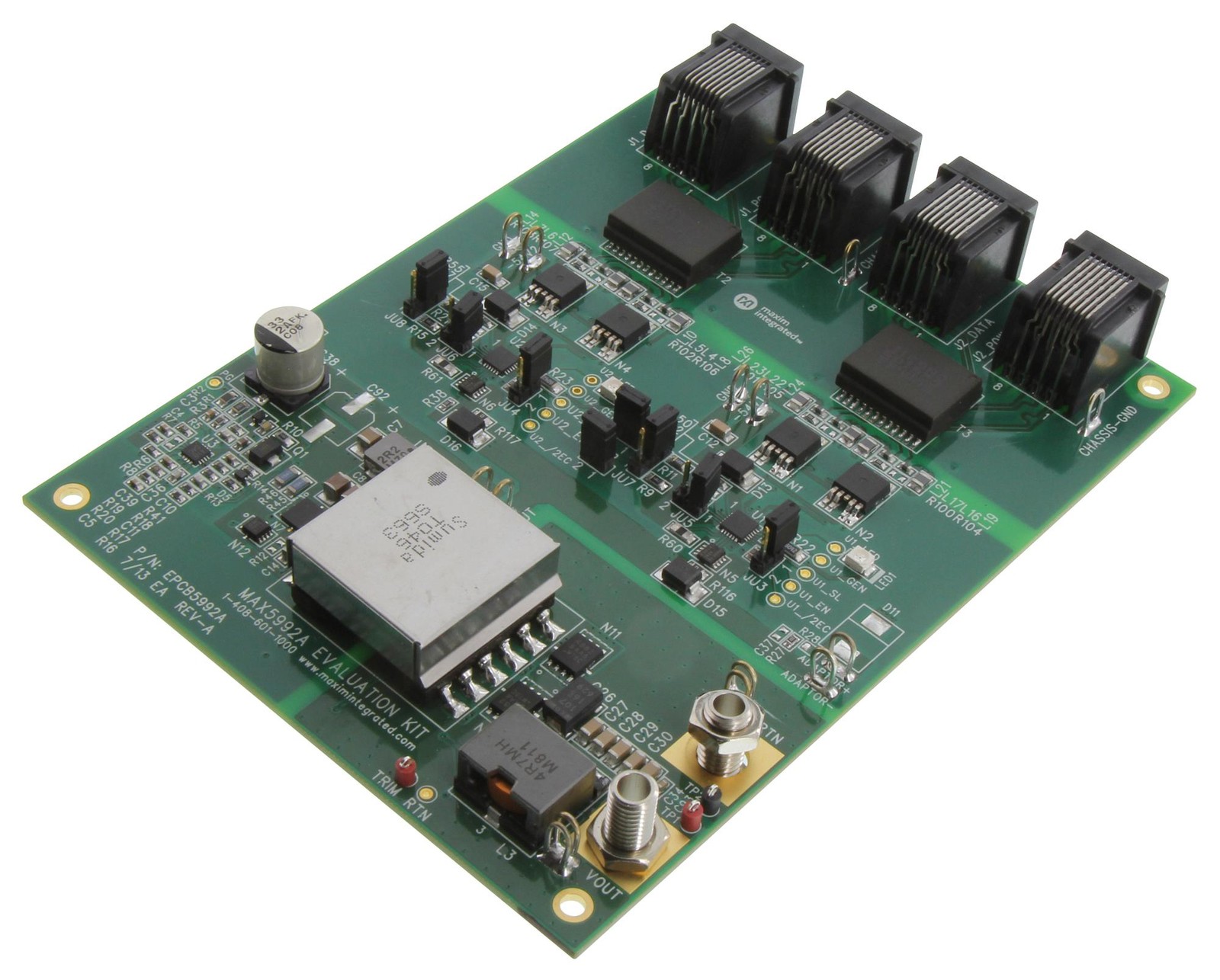 Analog Devices Max5992Aevkit# Eval Kit, Poe, Pd Controller