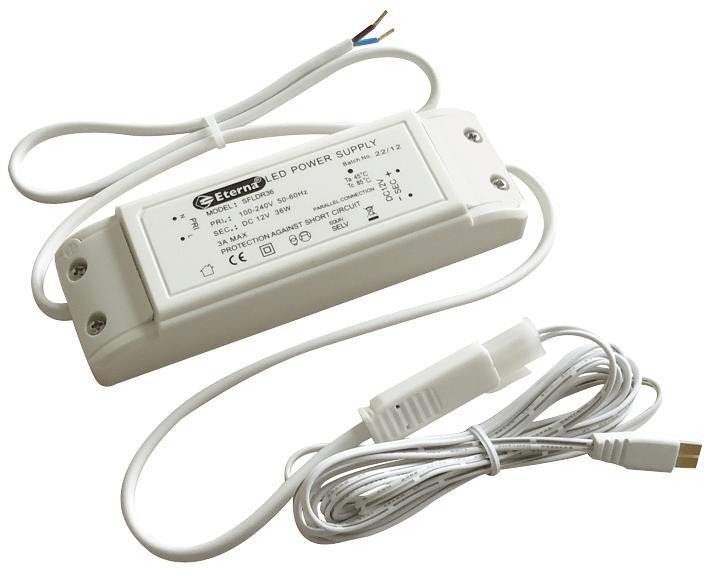 Eterna Sfldr36 Led Constant Voltage Driver, 36W