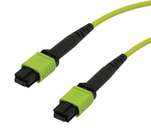 L-Com Mpff12Om5Br-10 Fibre Cord, Mpo Jack-Mpo Jack, Mm, 10M