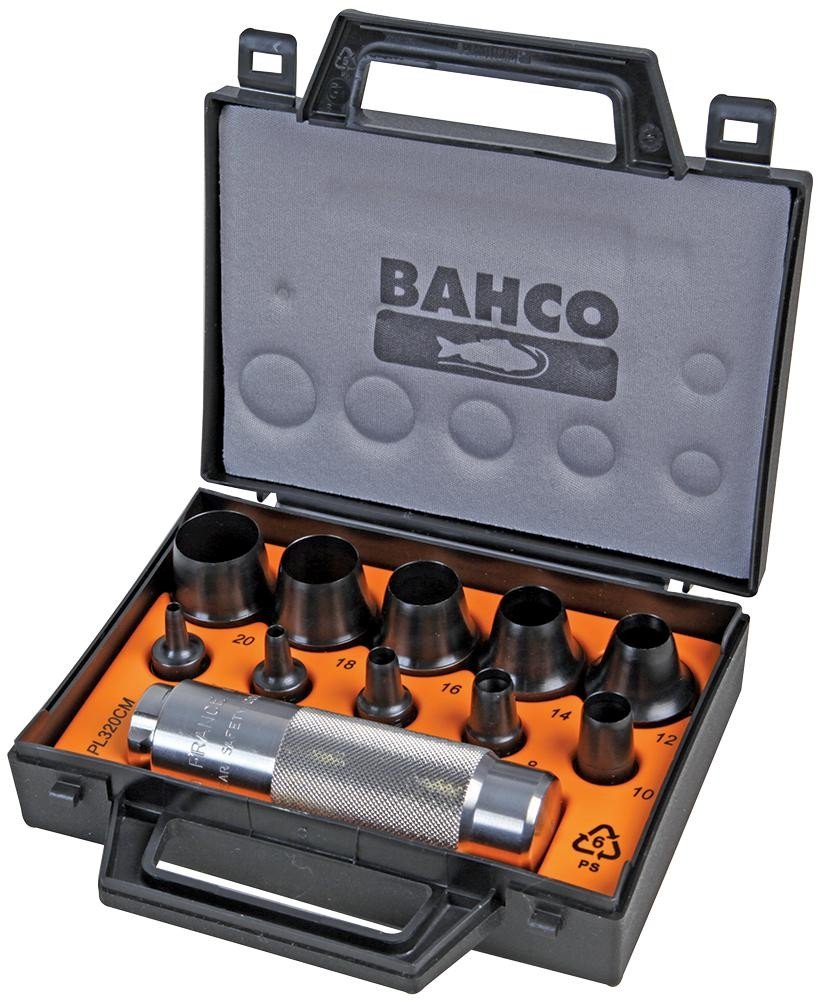 Bahco 400.003.020 Wad Punch Set, 11 Piece