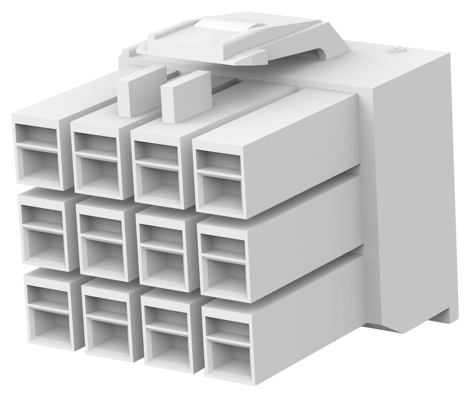 Amp - Te Connectivity 176278-1 Connector Housing, Plug, 12Pos, 3.96Mm